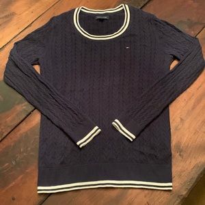 Tommy Hilfiger blue sweater women’s medium
